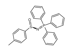 N-(p-tolylsulfinylimino)triphenylphosphorane Structure