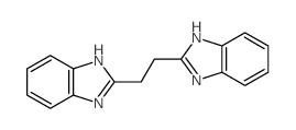 1H-Benzimidazole,2,2'-(1,2-ethanediyl)bis- structure