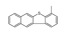 4-Methylbenzo[b]naphtho[2,3-d]thiophene结构式