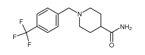 4-carboxamide-1-(4-trifluoromethylbenzyl)piperidine结构式