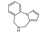 5,6-dihydro-4H-pyrrolo[1,2-a][1,4]benzodiazepine结构式