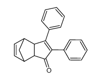 2,3-diphenyl-3a,4,7,7a-tetrahydro-1H-4,7-methanoinden-1-one结构式