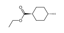 ethyl (1r,4r)-4-methylcyclohexane-1-carboxylate Structure