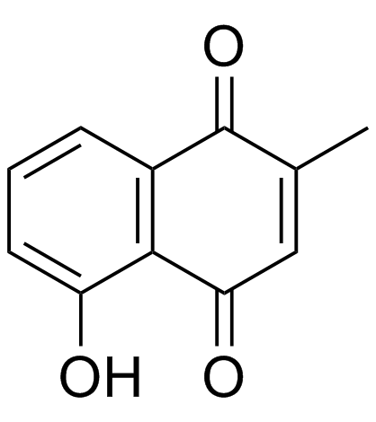 Plumbagin Structure