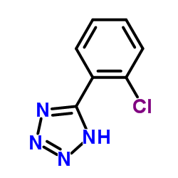 5-(2-氯苯)-1H-四唑结构式