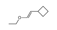 E-1-Cyclobutyl-2-ethoxyethylen结构式