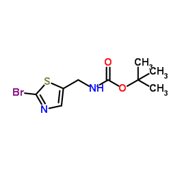 tert-butyl((2-bromothiazol-5-yl)methyl)carbamate图片