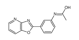 N-[3-([1,3]oxazolo[4,5-b]pyridin-2-yl)phenyl]acetamide图片