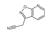 Isoxazolo[5,4-b]pyridine-3-acetonitrile (9CI) structure