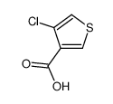 4-chlorothiophene-3-carboxylic acid结构式