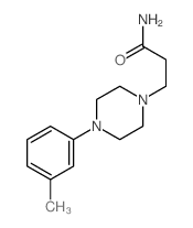 1-Piperazinepropanamide,4-(3-methylphenyl)- picture