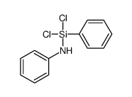 N-[dichloro(phenyl)silyl]aniline Structure