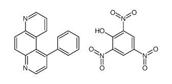 1-phenyl-4,7-phenanthroline,2,4,6-trinitrophenol Structure