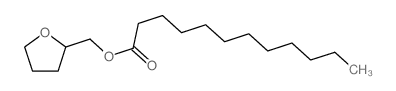 Dodecanoic acid,(tetrahydro-2-furanyl)methyl ester结构式