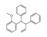 1-(1,2-diphenylbut-3-enyl)-2-methoxybenzene Structure