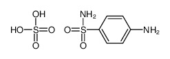 4-aminobenzenesulfonamide,sulfuric acid Structure