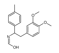 N-[2-(3,4-dimethoxyphenyl)-1-(4-methylphenyl)ethyl]formamide Structure