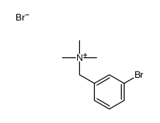 (3-bromophenyl)methyl-trimethylazanium,bromide结构式