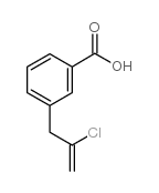 3-(2-CHLORO-ALLYL)-BENZOIC ACID结构式