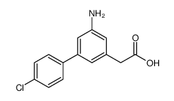 5-Amino-4'-chloro-3-biphenylacetic acid结构式