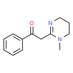 Ethanone, 1-phenyl-2-(1,4,5,6-tetrahydro-1-methyl-2-pyrimidinyl)- (9CI) picture