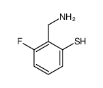 Benzenethiol, 2-(aminomethyl)-3-fluoro- (9CI) Structure