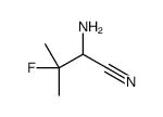 2-amino-3-fluoro-3-methylbutanenitrile结构式