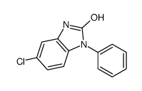 6-chloro-3-phenyl-1H-benzimidazol-2-one Structure