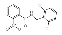 N-[(2,6-dichlorophenyl)methyl]-2-nitro-benzenesulfinamide picture