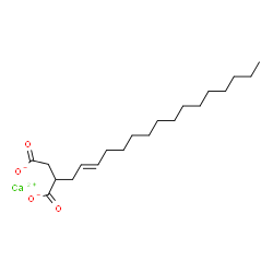 calcium hexadec-2-enylsuccinate结构式