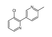 3-chloro-6'-methyl-[2,3']bipyridinyl结构式