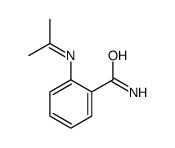 2-(propan-2-ylideneamino)benzamide结构式