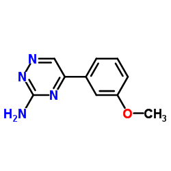 5-(3-METHOXY-PHENYL)-[1,2,4]TRIAZIN-3-YLAMINE picture