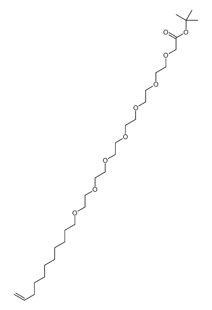 TERT-BUTYL-3,6,9,12,15,18,21-HEPTAOXADOTRIACONT-31-ENOATE Structure