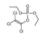 diethyl 1,2,2-trichloroethenyl phosphate结构式