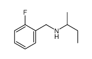 N-(sec-butyl)-N-(2-fluorobenzyl)amine structure