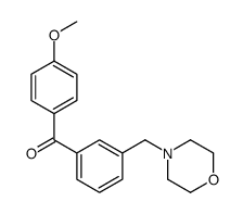 4'-METHOXY-3-MORPHOLINOMETHYL BENZOPHENONE图片