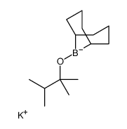 Potassium 9-(2,3-dimethyl-2-butoxy)-9-boratabicyclo[3.3.l]nonane Structure