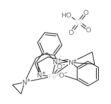 Iron(1+), bis[2-[[[2-(1-aziridinyl)ethyl]imino]methyl]phenolato-N, N,O]-, (OC-6-33)-, perchlorate picture