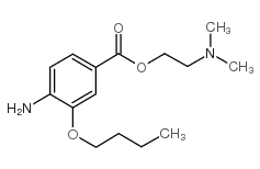 2-(dimethylamino)ethyl 4-amino-3-butoxybenzoate Structure