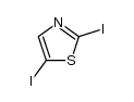 2,5-diiodothiazole结构式