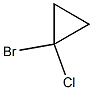 1-溴-1-氯环丙烷结构式
