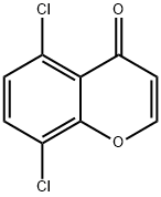 4H-1-Benzopyran-4-one, 5,8-dichloro-结构式