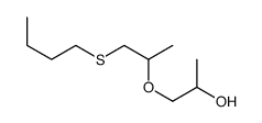 1-(1-butylsulfanylpropan-2-yloxy)propan-2-ol Structure