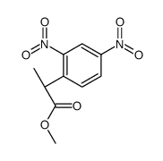 methyl (2S)-2-(2,4-dinitrophenyl)propanoate Structure