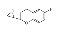 (±)-(R*, R* und R*, S*)-6-Fluoro-3,4-dihydro-2-oxiranyl-2H-1-benzopyran Structure