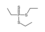 ethyl-bis(ethylsulfanyl)-sulfanylidene-λ5-phosphane Structure