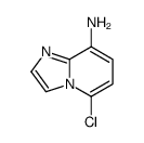 IMidazo[1,2-a]pyridin-8-amine, 5-chloro-结构式