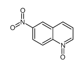 6-nitro-1-oxidoquinolin-1-ium Structure