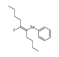 (E)-5-Fluoro-6-phenylselenodec-5-ene Structure